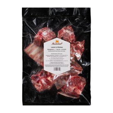 Lamm in Stücken, 1 kg