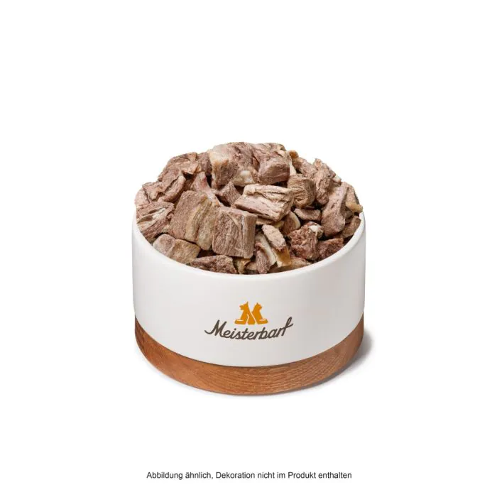 Pure Meat Ziege Von Pepper’s Manufaktur – 100 % Gefriergetrocknetes Ziegenfleisch Für Sensible Hunde, 200 G